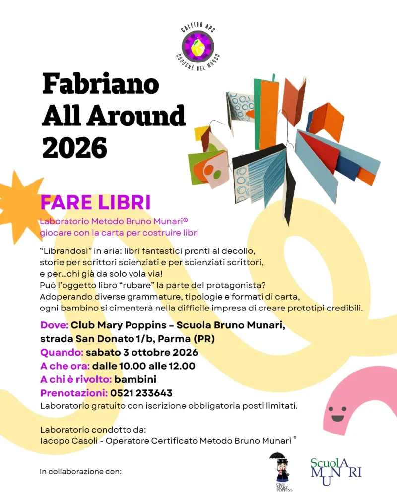 Immagine di Fabriano - All Around: laboratorio gratuito